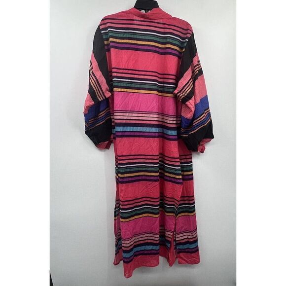 Anthropologie Conditions Apply One Size Striped Colorful Open Front - Picture 5 of 8